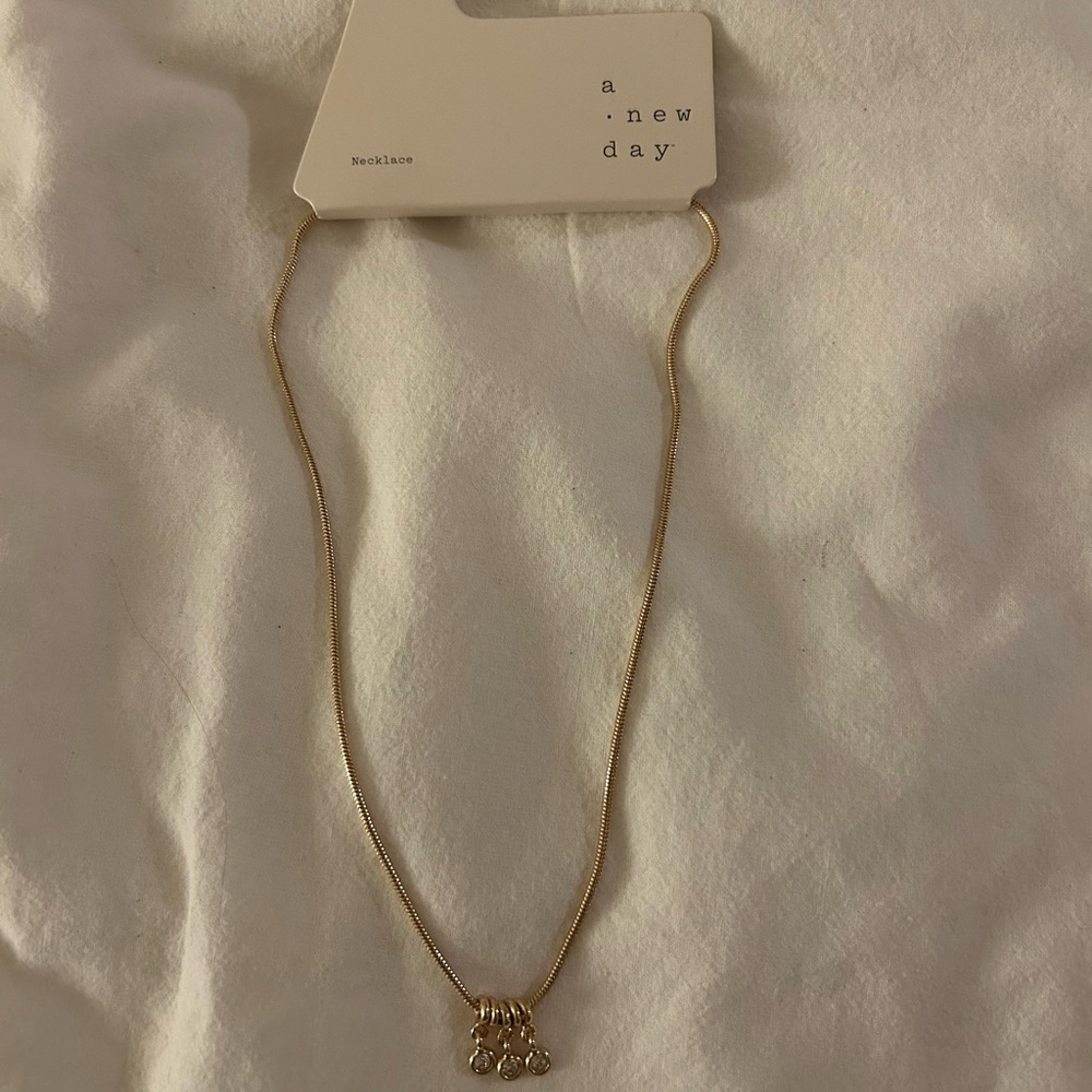 A New Day Gold Necklace